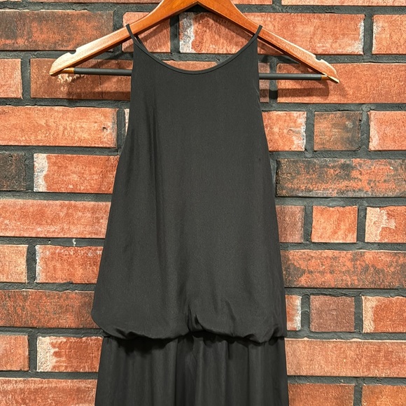 Tibi Halter Crisscross Silk Maxi Dress - Picture 7 of 14